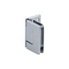 CRL Pinnacle 544 Series Chrome 5176; Wall Mount Offset Back Plate Hinge