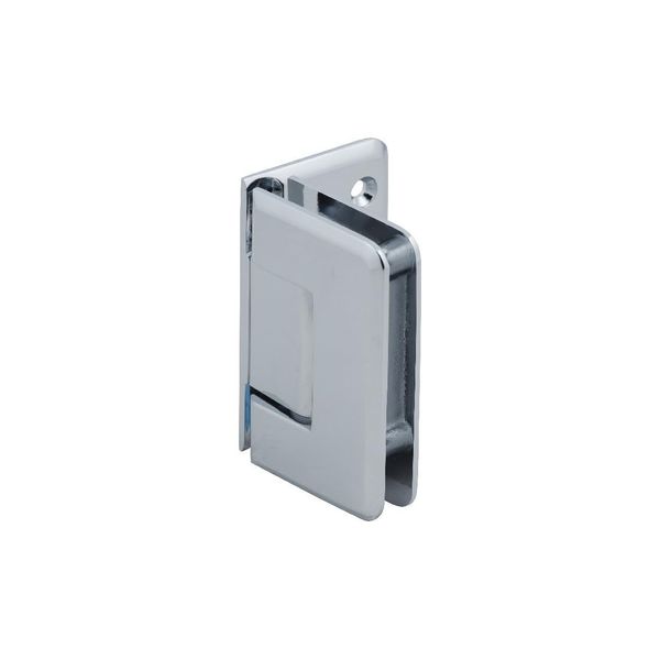 CRL Pinnacle 544 Series Chrome 5176; Wall Mount Offset Back Plate Hinge
