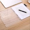 A4 File Storage Box, 1 Pcs Multi-Purpose Organiser Slim Transparent Box (Blue)
