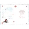 Aunt and Uncle Christmas Card - Size 6" X 9"