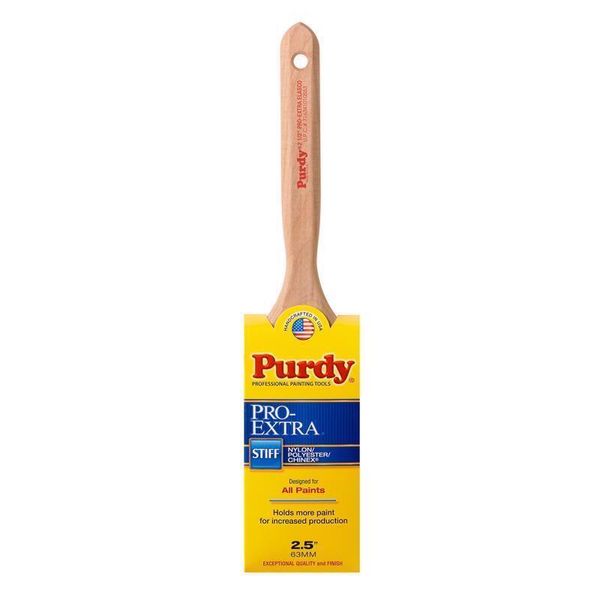 Purdy 144100725 Pro-Extra Nylon Polyester Flat Trim Paint Brush 2-1/2 W in.