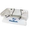 FUN TOOL Folding Backkan, 14.2 inches (36 cm), White/Blue
