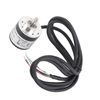 Magnetoelectric Incremental Rotary Encoder Wide Voltage AB Two Phases Shaft 6mm 600P/R DC5V-24V