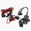 2.1A Motorcycle SAE to USB Cable Adapter Weatherproof Charger Socket Tender