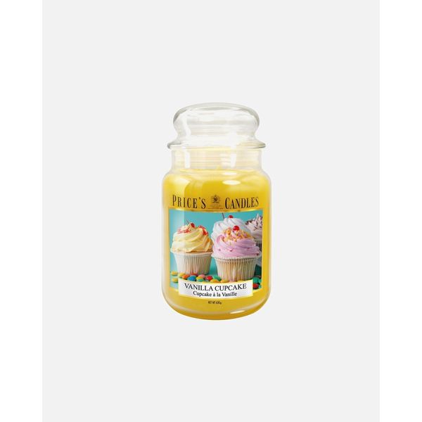 Vanilla Cupcake scented candle in large jar