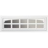 CHARLESTON 608 CHOCOLATE Replacement Window Inserts/LONG Panel IDEAL Garage Door