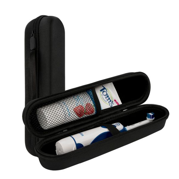 Electric Toothbrush Travel Case Holder, Battery Toothbrush Carry Bag Compatible with Pro 1500 8000, 4100, 5100, 6100, 9900