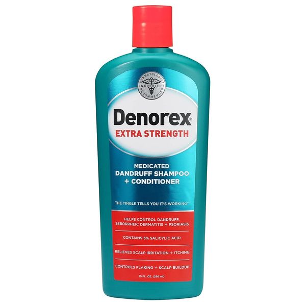 Denorex Extra Strength Anti Dandruff Shampoo & Conditioner Treatment, 10oz