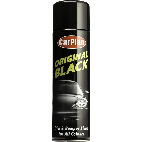 CarPlan Original Black - Trim & Bumper Shine, 500 ml