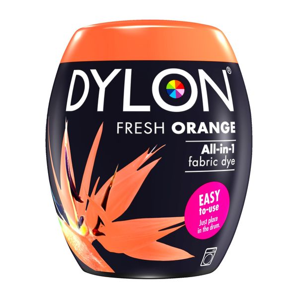 Dylon Machine Dye 350g Salt Included! Fresh Orange - Bulk Available (1)