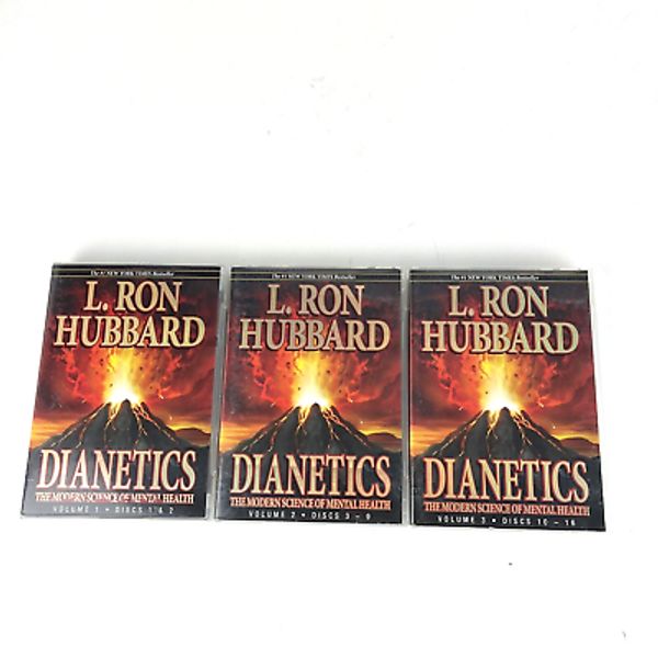 Dianetics The Modern Science of Mental Health by L. Ron Hubbard 16 Disc Audio CD