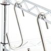 RuiLing Chrome Finish Steel S hook Cookware Universal Pot Rack Hooks Sturdy