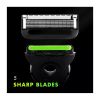 Gillette Labs With Exfoliating Bar And Heated Razor Blades 8 Refills