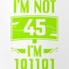 CafePress Cybersecurity Programmer Not 45Th B Pint Glass, 16 oz. Drinking Glass
