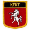 Klicnow Kent County Embroidered Patch 6CM X 7CM (2 1/2" X 2 3/4")