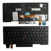Power4Laptops German Layout With Pointer Black Frame Backlit Black Replacement Laptop Keyboard Compatible With Lenovo ThinkPad X280