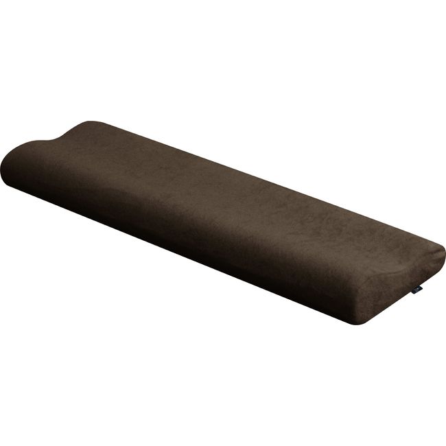 ottostyle.jp 39.4 inches (100 cm) Memory Foam Long Pillow (100% Urethane Foam), Approx. Width 39.4 x Depth 11.8 x Height 3.9 x 3.9 x 3.9 inches (100 x 30 x 10/6/7 cm) (Brown)