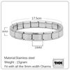 Italian Charms Bracelet Link 9mm Horse