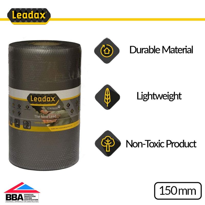 Leadax Lead Free Alternative & Replacement Flashing 150mm x 6m - Online ...