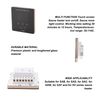 Asixxsix Sauna Stove Temperature Controller, Digital Display Temperature Controller for Sauna Heater Accessories, Sauna Control Panel, Sauna Accessories