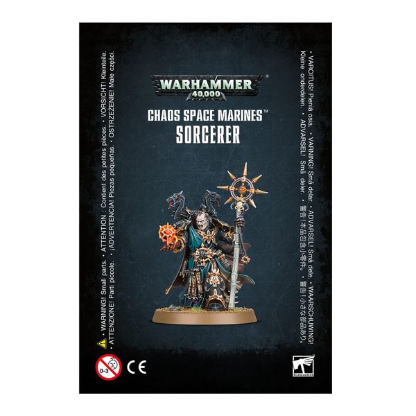 Games Workshop - Warhammer 40,000 - Chaos Space Marines Sorcerer