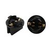 sourcingmap 10pcs Car DC 12V T10 Wedge Twist Lock Base Socket Light Bulb Holder