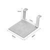 Laroal Wall Leveling Holder Vertical Leveler Wall Crevice Bracket Level Bracket Wall Crevice Rack Vertical Leveling Angle Tool Stand For Determining Horizontal Plane