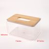 Acrylic Tissue Box, Acrylic Dryer Sheet Holder for Laundry Room, Table Clear Dryer Sheet Dispenser Rectangular