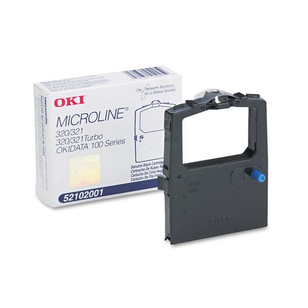 OKI 52102001 52102001 Ribbon, Black