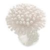 40mm Diameter/White Acrylic/Glass Bead Daisy Flower Flex Ring - Size M