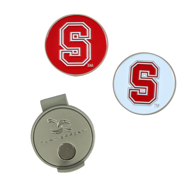 Team Effort Stanford Cardinal Hat Clip & 2 Ball Markers