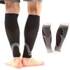 Calf Supporter, 3-Level Compression Support, Running, Jogging, Cycling, Outdoor, Protection, Compression, Unisex, UV Protection, Compression Supporter, XL, Black