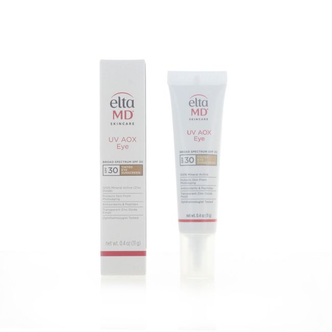 Elta MD UV AOX Eye SPF30 11g 0.4oz EXP08/2025 NEW FAST SHIP NEW FAST SHIP