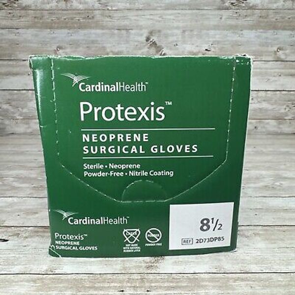 Protexis NEOPRENE Surgical Gloves Sterile, Size: 8.5 *See Date* Cardinal Health