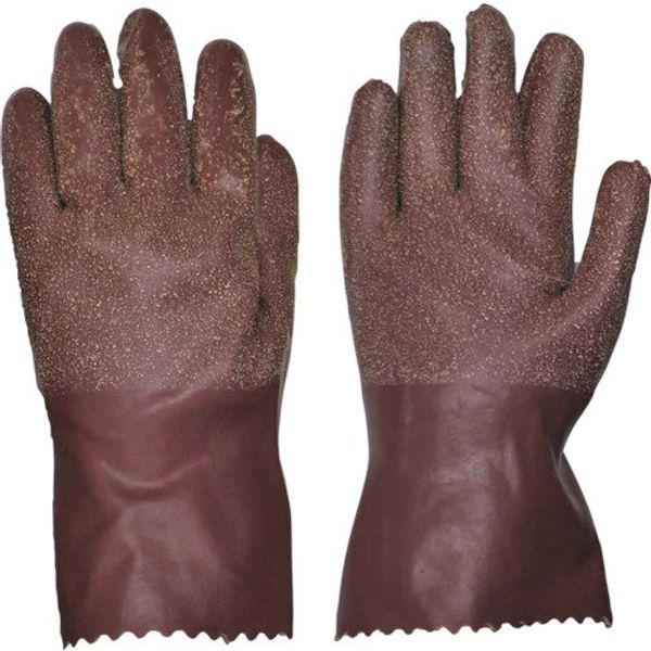 Natural Rubber Work Gloves R-1 Medium