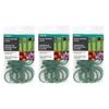 3~Panacea Plant Green Plastic Support Locks Train & Support Climbing Vines 25 pk