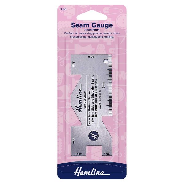 Aluminium Seam Gauge - Perfect for Measuring Precise Seams