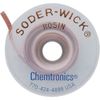 Chemtronics 50-5-25 SODER-WICK Rosin Desoldering Braid, .145", 25ft