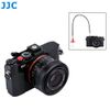 JJC 40CM Red Mechanical Locking Camera Shutter Release Cable with Red Convex Surface Soft Release Button Kit