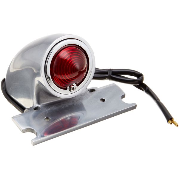 Kijima 218-3008 Motorcycle Parts Spalt Style Tail Lamp G18 12V23/8W General Purpose Polished