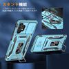 Galaxy S20 Case with Ring, Shock Absorption, Shockproof, Integrated Drop Protection, US Military MIL Standard Certified, Stand Function, PC+TPU, Double Layer Construction, Dustproof, Thin,