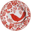 Pier 1 Red Bird Salad Dessert Plate