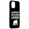 iPhone 12 mini I Support Polar Bear Lovers White Arctic Circle Cold Animals Case