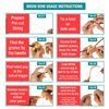 The ORIGINAL Eyebrow Mapper with Strings - Permanent Makeup Microblading Tattoo Stencil - Brow Drawing Guide -Professional Mapper Bow - String Mapping for Perfect Shaped Brows