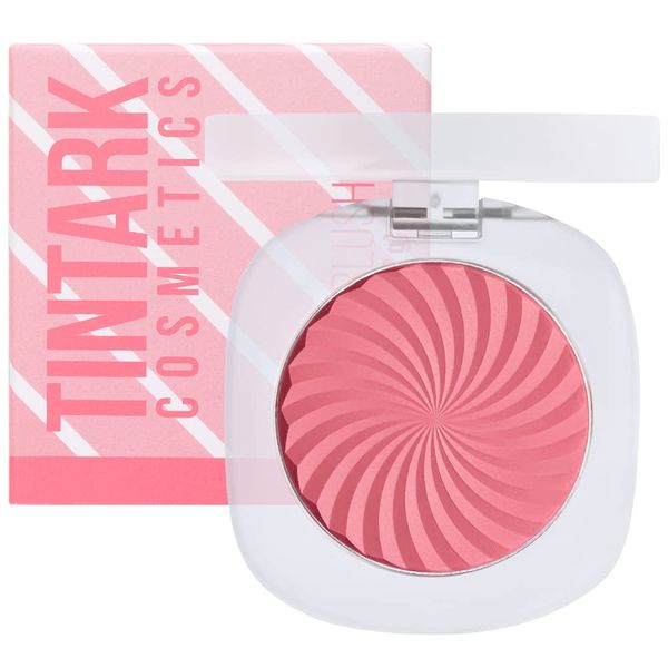 TINTARK Cheeky Blush Make up Palette, Talc Free Rouge Puder, Matte Rouge Makeup, natürlich gesund, Vegan Rouge Puder Blushes Cruelty Free (01 MORNING ROSE)