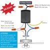 Smart WiFi Ceiling Fan Remote Control Kit, Universal Fan Remote, Controlled b...