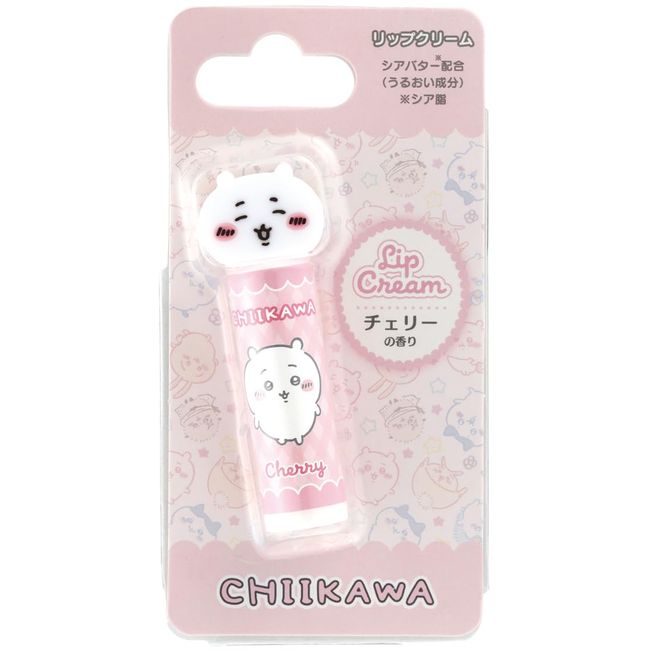 Skater CMCL1 Mascot Lip Balm, Chiikawa Cherry Scent