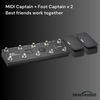 Paint Audio Foot Captain Dual Outputs Expression Pedal Multi-effects Compatible for Tip/Ring Connection (Foot Captain)
