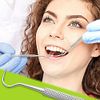Dental Tools Set - Stainless Steel Krisp Beauty 2 Pc Dental Tooth Pick Tartar Remover Plaque Scraper Probe Scaler Mouth Oral Hygiene Care Dentist Teeth Cleaning Kit for Adults, Kids, Pet