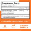 Qunol Extra Strength Turmeric Curcumin Complex 120 Count High Absorption